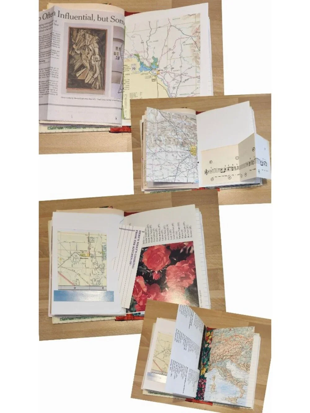 Handmade junk journal